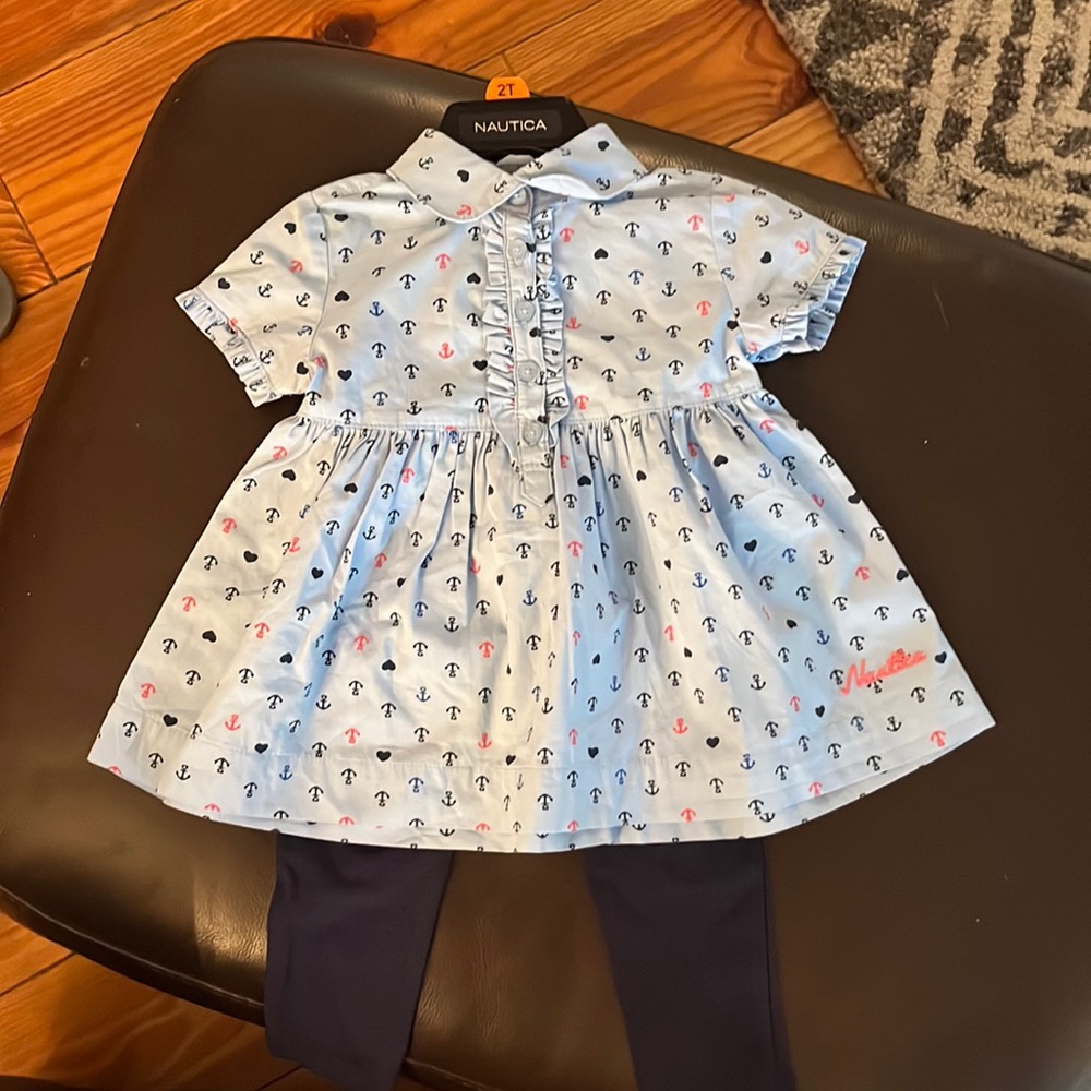 Nautical toddler outfit